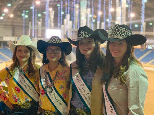 Park County Royalty at Stock Show